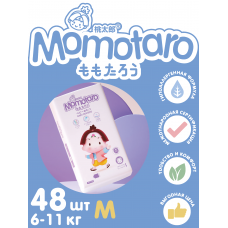 Momotaro Подгузники детские 3/M (6-11 кг), 48 шт
