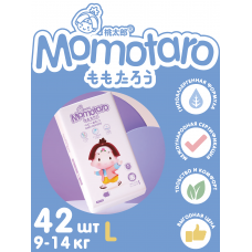 Momotaro Подгузники детские 4/L (9-14 кг), 42 шт