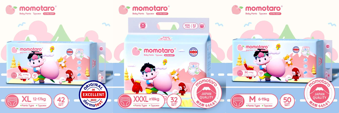 Подгузники Momotaro