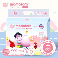 Подгузники-трусики 7/XXXL (18 - 23 кг), 32 шт. Momotaro